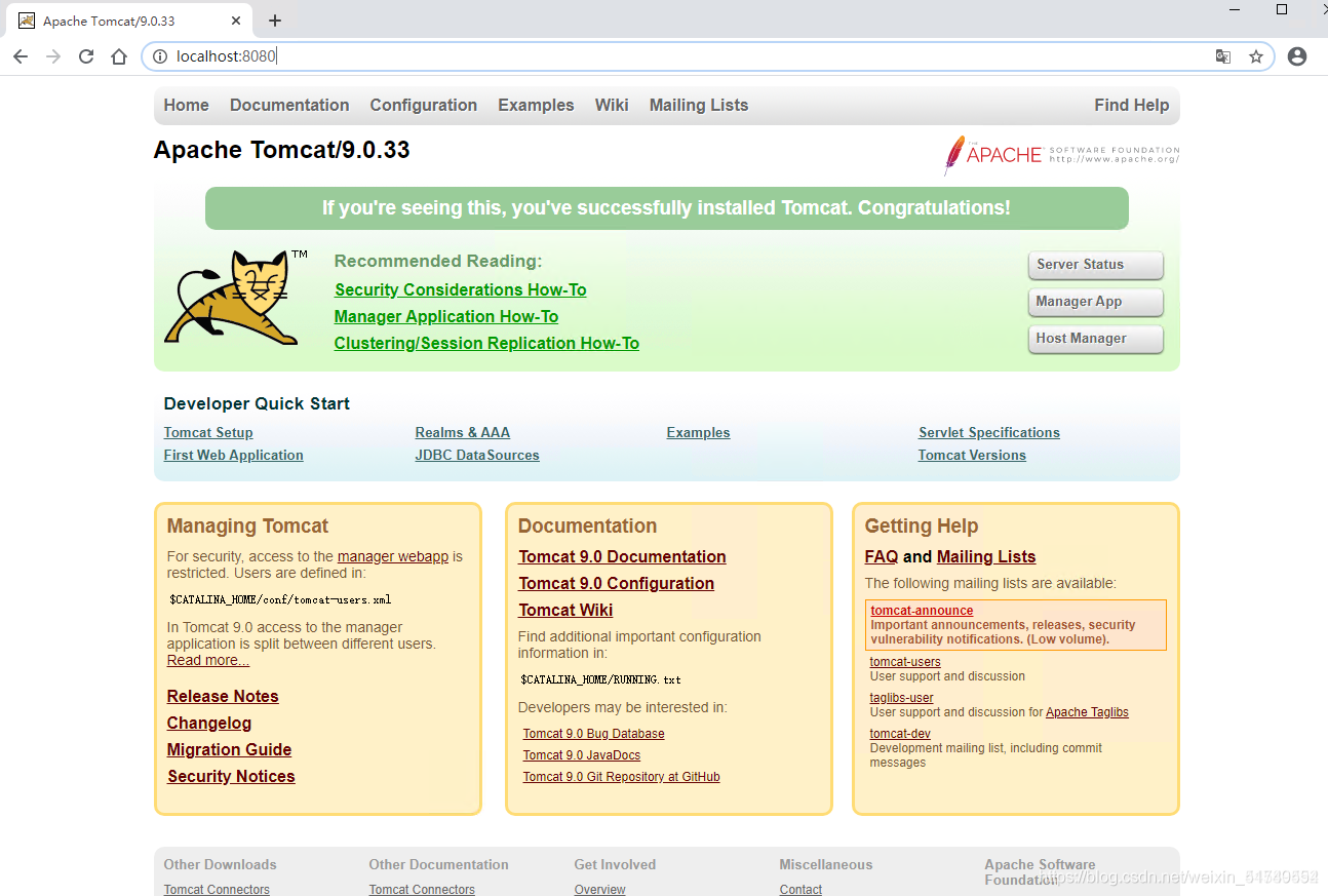 tomcat安装及配置教程（win10傻瓜式安装)